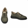 Buty sportowe młodzieżowe 8006 bufo w kolorze khaki kombinowanym