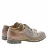 Casualne / eleganckie buty męskie 756 brązowe
