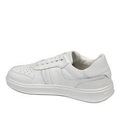 Buty casual/sport męskie 983 białe