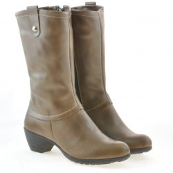 Damskie buty 3228 a kawa