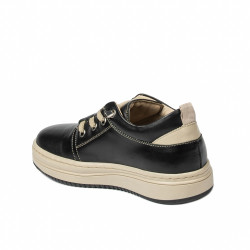 Dziecięce buty 2028 czarno-kompletne