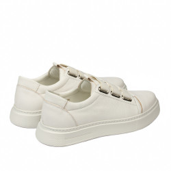 Buty casual/sport męskie 991 białe
