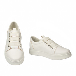 Buty casual/sport męskie 991 białe