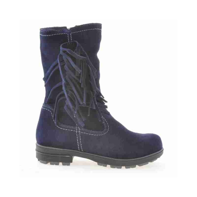 Dziecięce kozaki 3208 indygo welur