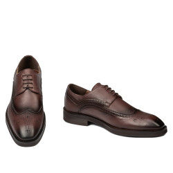 Eleganckie buty męskie 990 a brązowe