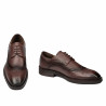 Eleganckie buty męskie 990 a brązowe