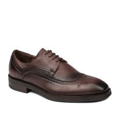 Eleganckie buty męskie 990 a brązowe