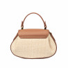 Damska torba ręczna 042g biz camel+rafia