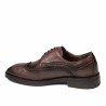 Eleganckie buty męskie 990 a brązowe
