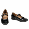 Buty dziecięce 2029 czarny lakier