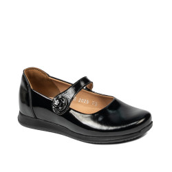 Buty dziecięce 2029 czarny lakier