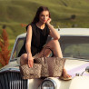Damska torba plażowa 044g rafia kakao lifestyle