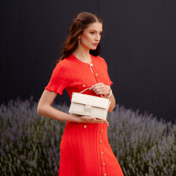 Damska torba ręczna 039g ivory lifestyle