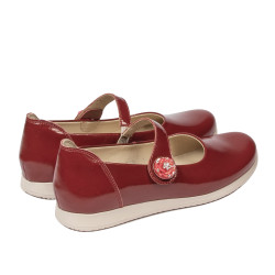 Buty dziecięce 2029 lakierowane czerwone