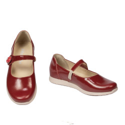 Buty dziecięce 2029 lakierowane czerwone