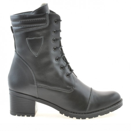 Damskie botki 3279 czarne