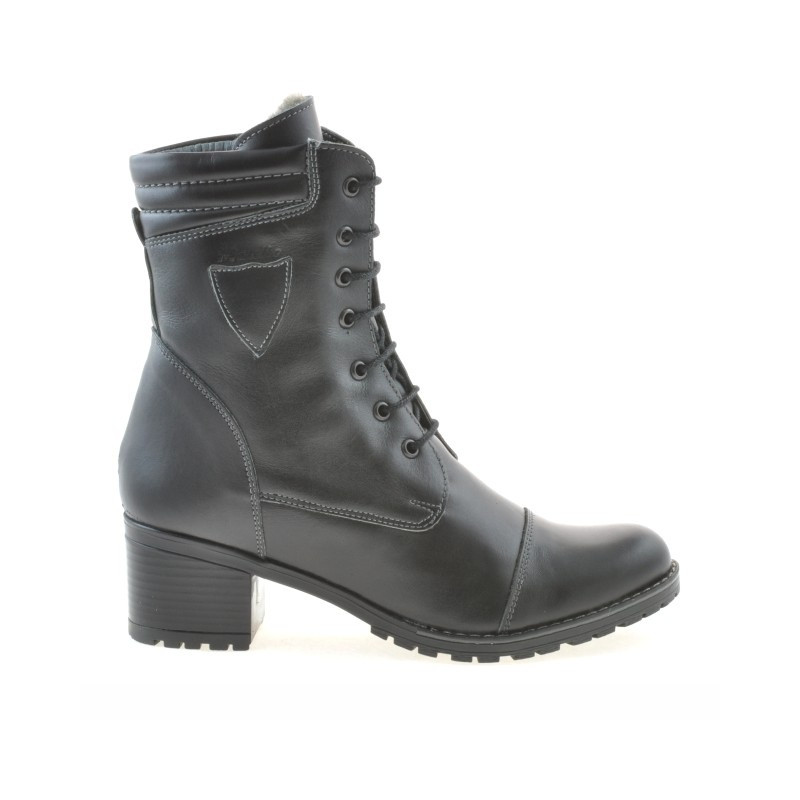 Damskie botki 3279 czarne