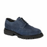 Buty casual męskie 989 azuro zamsz