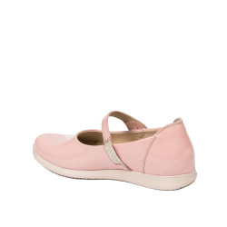Buty dziecięce 2029 lakierowane nude