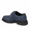 Buty casual męskie 989 azuro zamsz