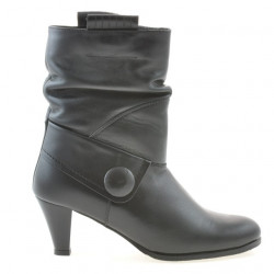 Damskie botki 1115 czarne