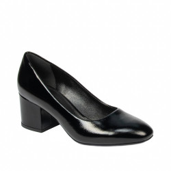 Eleganckie buty damskie 1356 czarny lakier