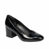 Eleganckie buty damskie 1356 czarny lakier