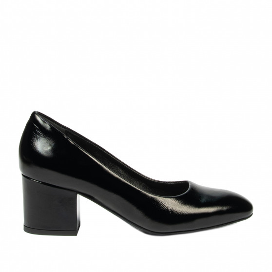 Eleganckie buty damskie 1356 czarny lakier