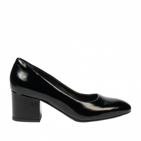 Eleganckie buty damskie 1356 czarny lakier