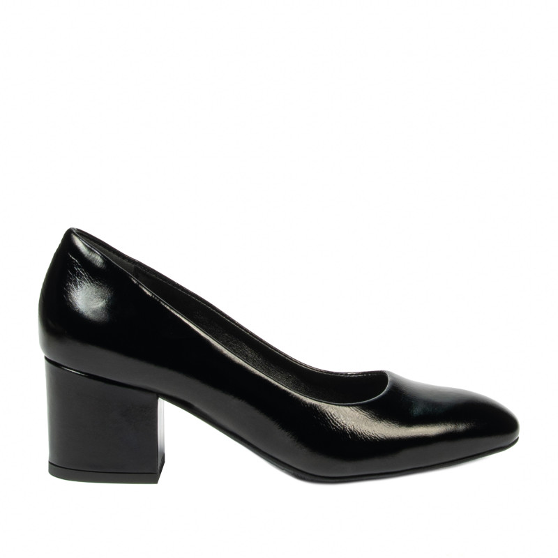 Eleganckie buty damskie 1356 czarny lakier