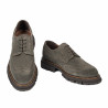 Buty casual męskie 989 szary welur