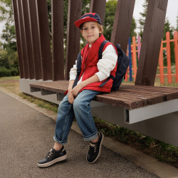 Dziecięce buty 2028 czarno-kompletne lifestyle