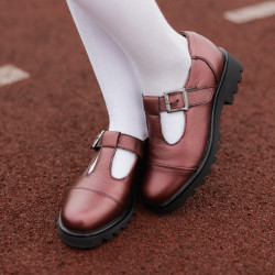 Buty dziecięce 2020 bordo perła lifestyle