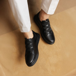 Casual/sportowe buty męskie 991 czarne lifestyle