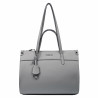 Damska torebka na ramię 047g 01 frost gray