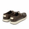 Casualowe buty męskie 992 khaki kombinowane