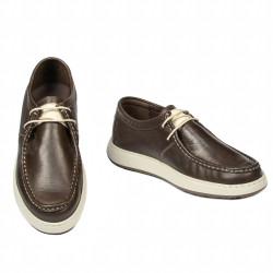 Casualowe buty męskie 992 khaki kombinowane
