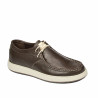 Casualowe buty męskie 992 khaki kombinowane