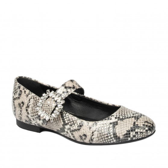 Baleriny damskie 1314 snake
