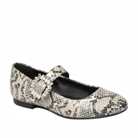 Baleriny damskie 1314 snake