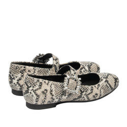 Baleriny damskie 1314 snake