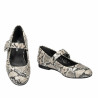 Baleriny damskie 1314 snake