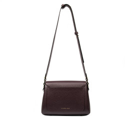 Torebka damska na ramię 040g black cherry