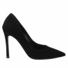 Eleganckie buty damskie 1302 czarny welur