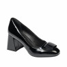 Eleganckie damskie buty 1324 czarny lakier