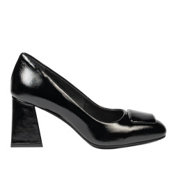 Eleganckie damskie buty 1324 czarny lakier