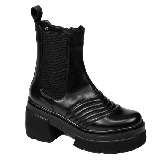 Damskie botki 3413 czarne