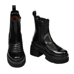 Damskie botki 3413 czarne