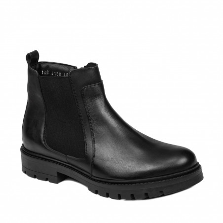 Czarne buty męskie 4150