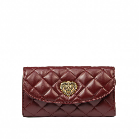 Torba damska na ramię 048g burgundy